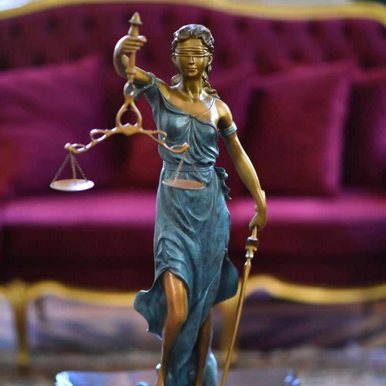 imagem do produto Escultura Deusa da Justi�a em Bronze 72cm - EBZ759
