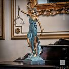 imagem do produto Escultura Deusa da Justi�a em Bronze 72cm - EBZ759