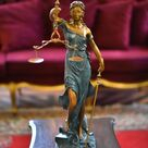 imagem do produto Escultura Deusa da Justi�a em Bronze 72cm - EBZ759