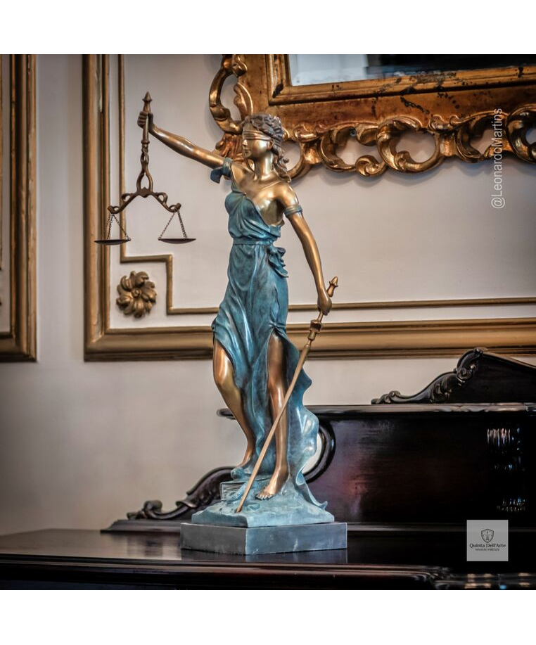 imagem do produto Escultura Deusa da Justi�a em Bronze 72cm - EBZ759