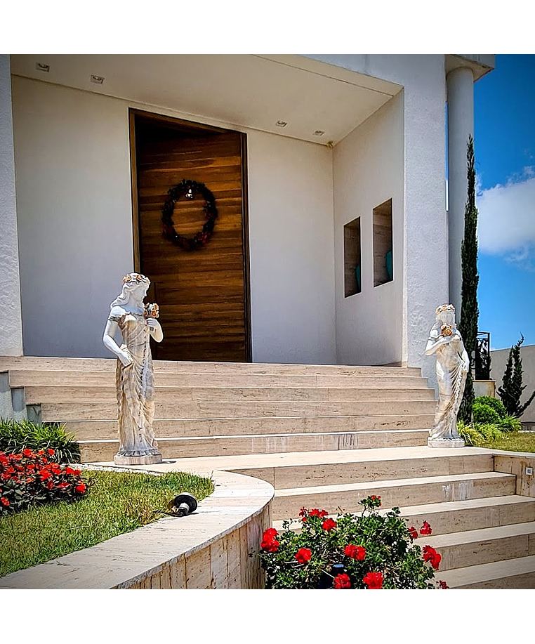 imagem do produto Escultura Deusa Dem�ter Par 158cm - EMP394