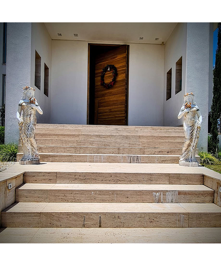 imagem do produto Escultura Deusa Dem�ter Par 158cm - EMP394