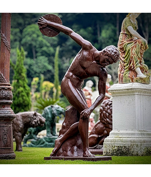 imagem de Escultura Discbolo de Mirn Grande 177cm - EF137