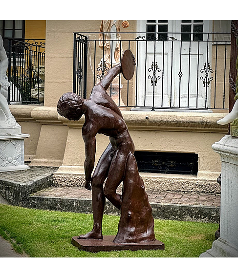 imagem de Escultura Discbolo de Mirn Grande 177cm - EF137
