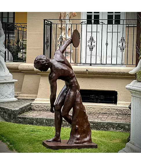 imagem de Escultura Discóbolo de Mirón Grande 177cm - EF137