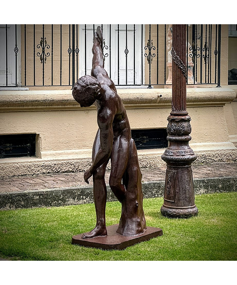 imagem do produto Escultura Disc�bolo de Mir�n Grande 177cm - EF137 Escultura Cl�ssica Imponente 