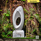 imagem do produto Escultura Elo Eterno M�rmore Branco 100cm - EMP228 Eleg�ncia e Significado