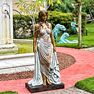 imagem do produto Escultura em Bronze Dona Con Velo 160cm - EBZ614 Arte Escultural Imponente
