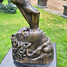 imagem do produto Escultura em Bronze Merc�rio 264cm - EBZ549 Obra Exclusiva