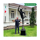 imagem do produto Escultura em Bronze Merc�rio 264cm - EBZ549