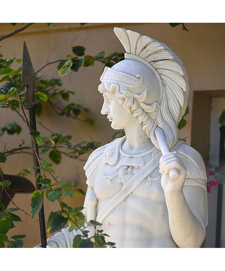 imagem do produto Escultura em M�rmore Centurione 230cm com base - EMP563 Presen�a e Grandeza Cl�ssica