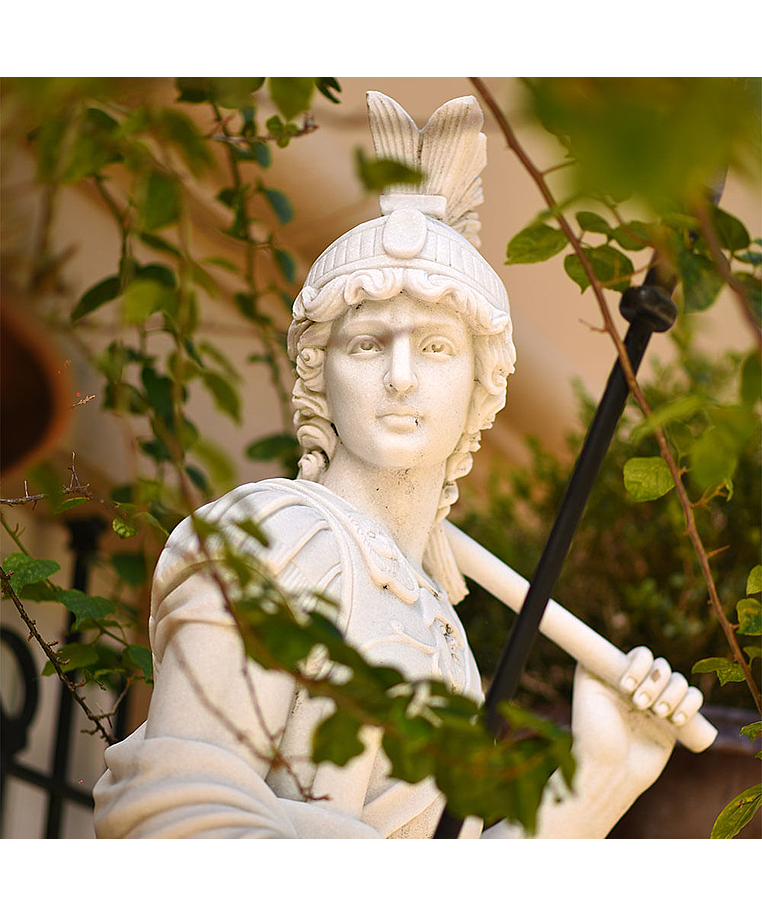 imagem do produto Escultura em M�rmore Centurione 230cm com base - EMP563 Presen�a e Grandeza Cl�ssica