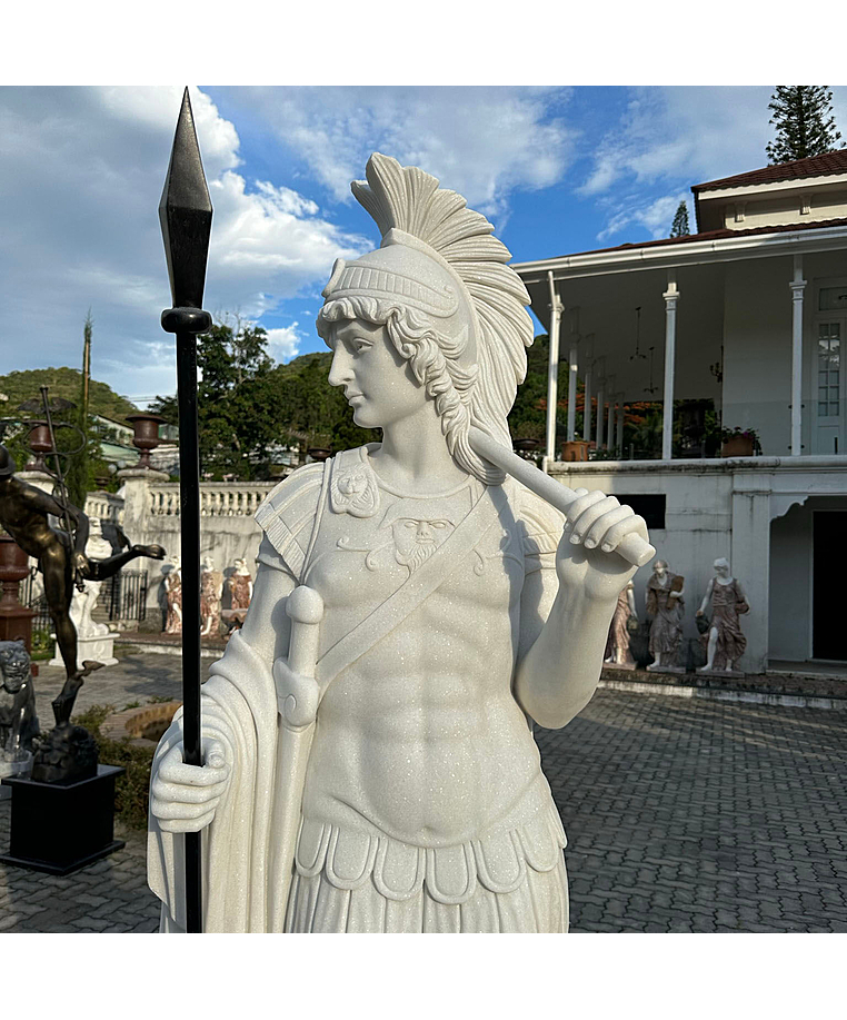 imagem do produto Escultura em M�rmore Centurione 230cm com base - EMP563