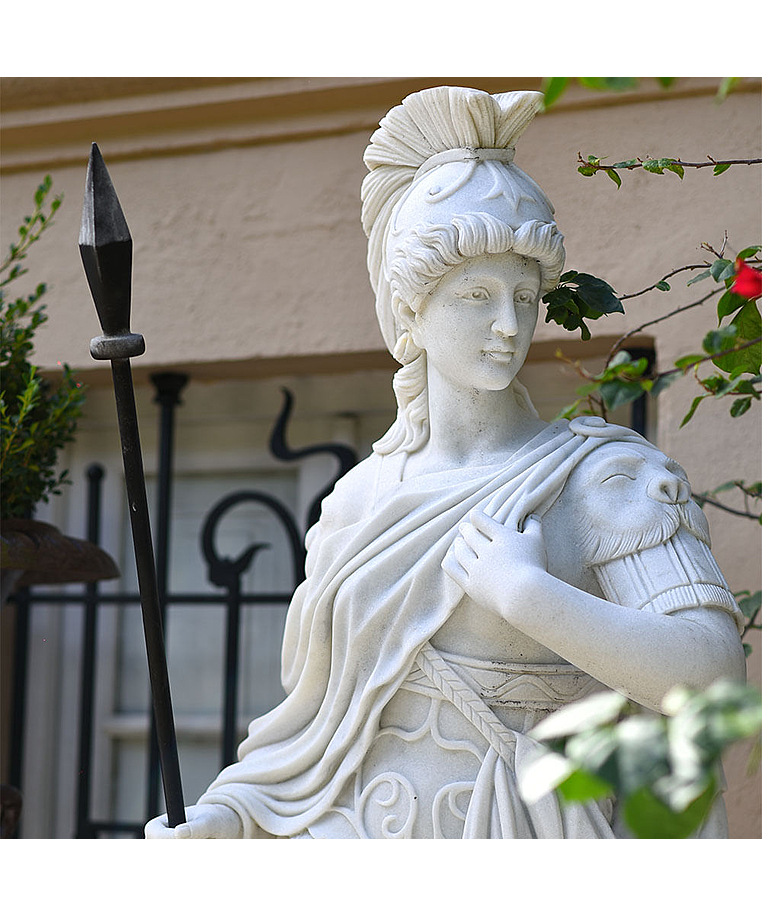 imagem do produto Escultura em M�rmore Centurione 230cm com base - EMP563