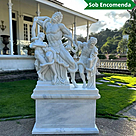 imagem do produto Escultura em M�rmore Laocoonte e Filhos 184cm - EMP565