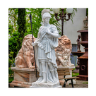 imagem do produto Escultura em M�rmore Minerva 230cm com Base - EMP562