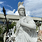 imagem do produto Escultura em M�rmore Minerva 230cm com Base - EMP562