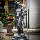 imagem do produto Escultura em M�rmore Preto Apollo Vencendo 230cm - EMP561