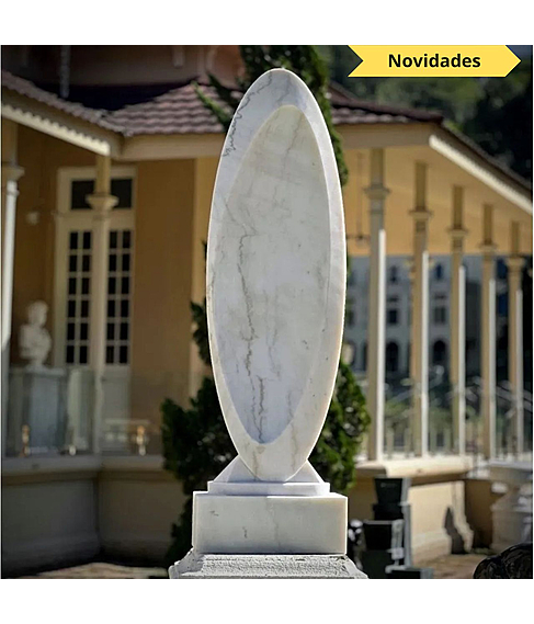 imagem de Escultura Essencia Refletida Mrmore Branco 160cm - EMP722
