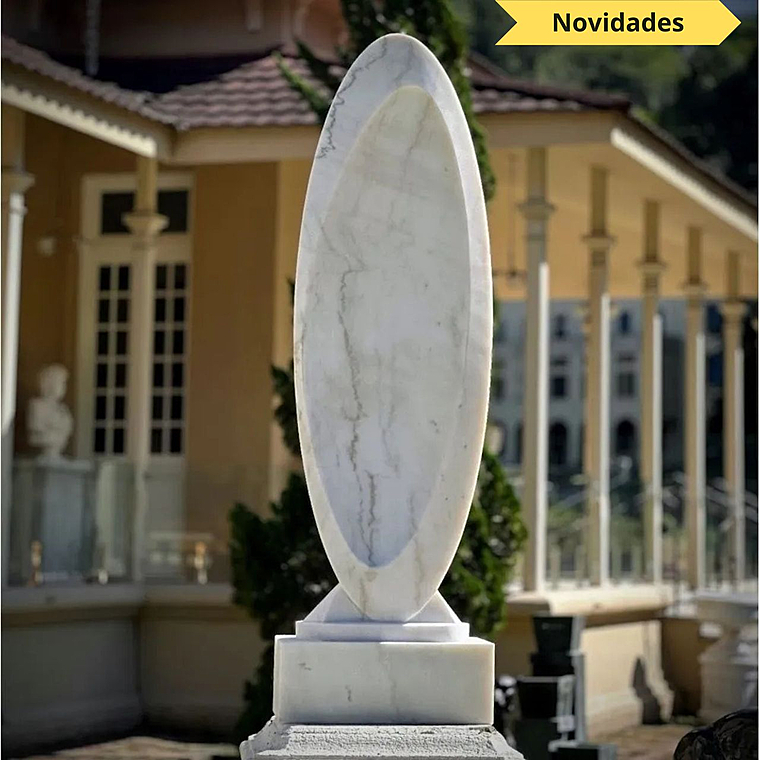 imagem do produto Escultura Essencia Refletida M�rmore Branco 160cm - EMP722 Sofistica��o e Arte