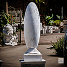 imagem do produto Escultura Essencia Refletida M�rmore Branco 160cm - EMP722