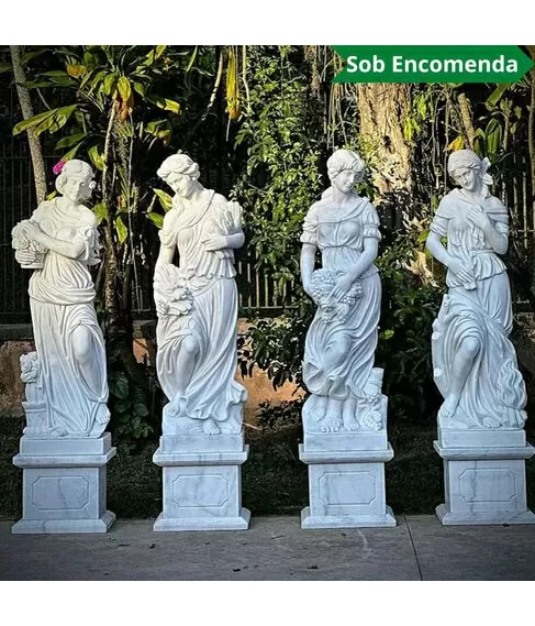 imagem de Escultura Estação do Ano Genova 160cm - EMP361 Paisagismo de Luxo