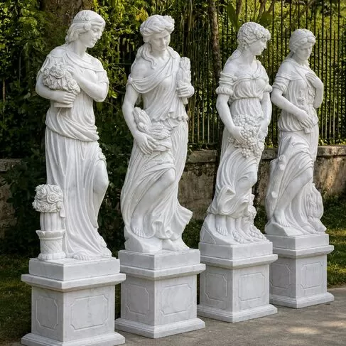 imagem de Escultura Estação do Ano Genova 160cm - EMP361 Paisagismo de Luxo