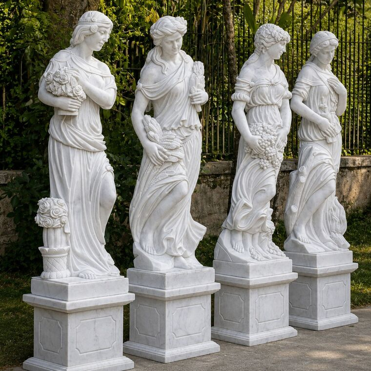 imagem do produto Escultura Esta��o do Ano Genova 160cm - EMP361 Paisagismo de Luxo