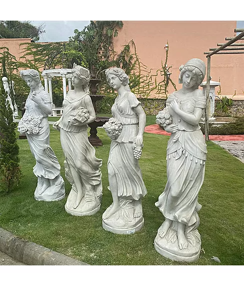 imagem de Escultura Estações do Ano 160cm - EML412 Arte Clássica e Elegância