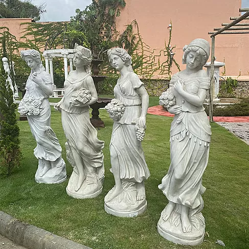 imagem de Escultura Estações do Ano 160cm - EML412 Arte Clássica e Elegância