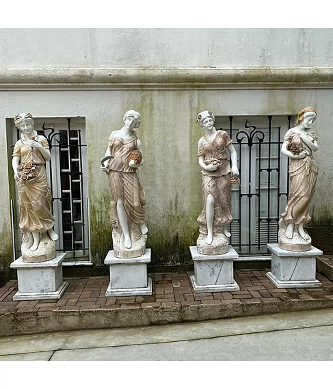 imagem de Escultura Estações do Ano Florença Jogo 160cm - EMP375 Peça Decorativa