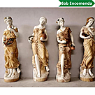 imagem do produto Escultura Esta��es do Ano Floren�a Jogo 160cm - EMP375 Pe�a Decorativa