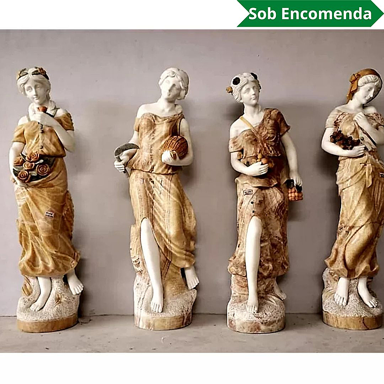 imagem do produto Escultura Esta��es do Ano Floren�a Jogo 160cm - EMP375 Pe�a Decorativa