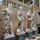 imagem do produto Escultura Esta��es do Ano M�rmore Color 185cm - EMP515 Design Cl�ssico para Jardins