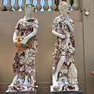 imagem do produto Escultura Esta��es do Ano M�rmore Color 185cm - EMP515 Design Cl�ssico para Jardins