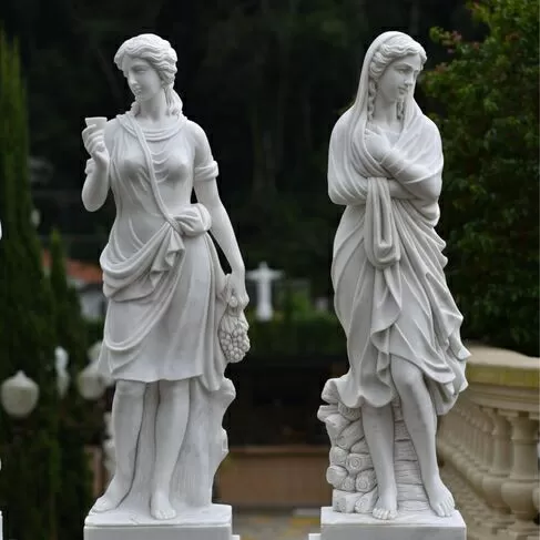imagem de Escultura Estações do Ano Ravena 160cm - EMP360 Arte Decorativa