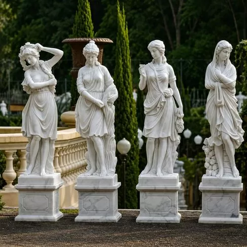 imagem de Escultura Estações do Ano Ravena 160cm - EMP360 Arte Decorativa