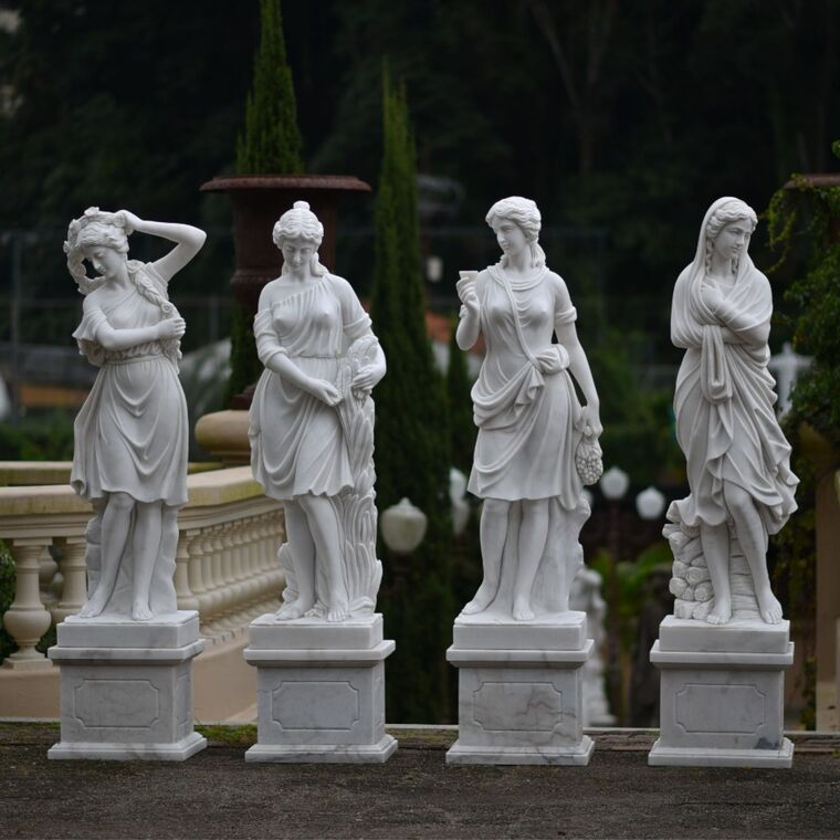 imagem do produto Escultura Esta��es do Ano Ravena 160cm - EMP360 Arte Decorativa