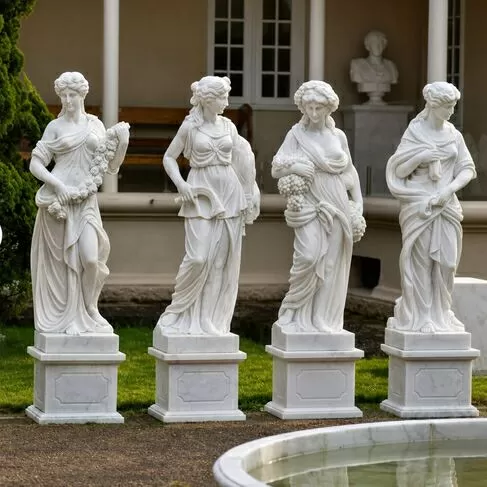 imagem de Escultura Estações do Ano Ravena 160cm - EMP776 Paisagismo de Luxo