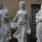 imagem do produto Escultura Esta��es do Ano Roma M�rmore Branco160cm - EMP778