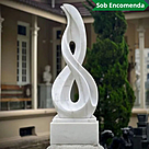 imagem do produto Escultura Eterno Refinado M�rmore Branco 150cm - EMP727 Estilo Cl�ssico e Refinado