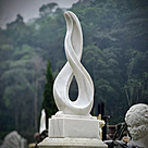 imagem do produto Escultura Eterno Refinado M�rmore Branco 150cm - EMP727