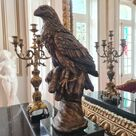 imagem do produto Escultura Falc�o de Bronze 56cm - EBZ542