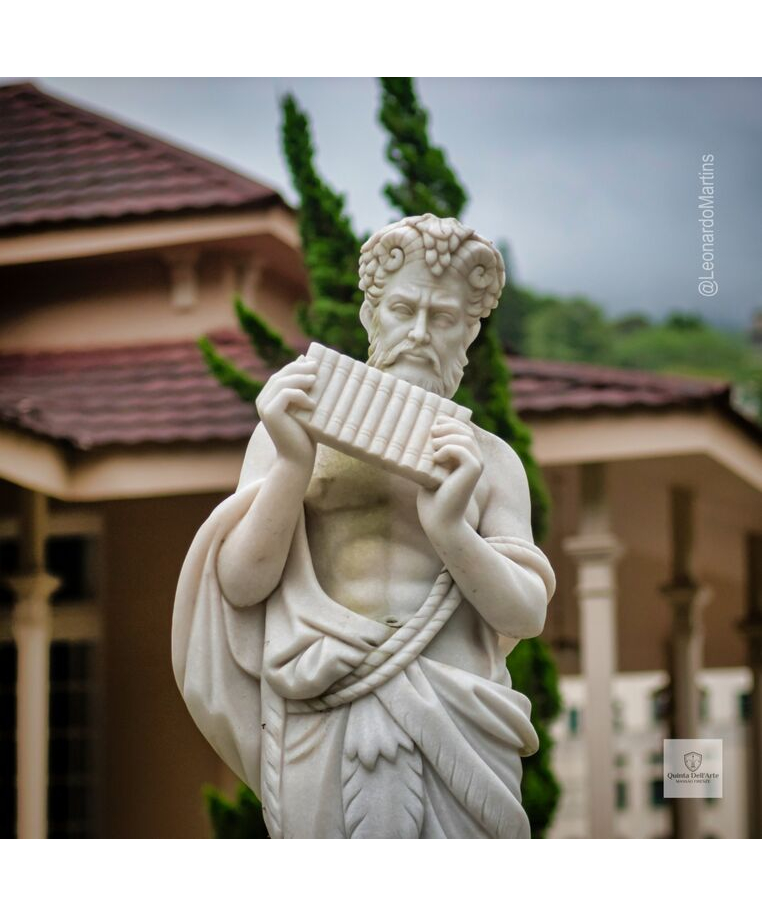 imagem do produto Escultura Fauno com Flauta 160cm EMP484 Arte Cl�ssica e Expressiva