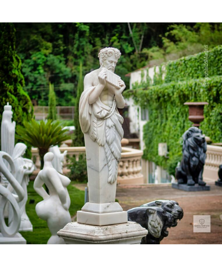 imagem do produto Escultura Fauno com Flauta 160cm EMP484 Arte Cl�ssica e Expressiva