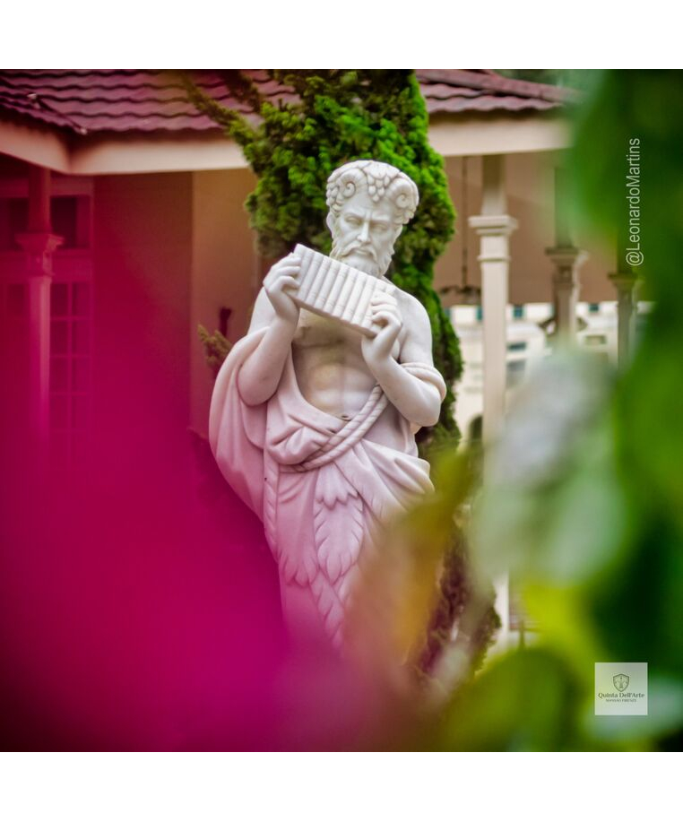 imagem do produto Escultura Fauno com Flauta 160cm EMP484