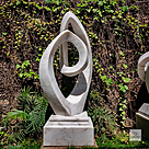 imagem do produto Escultura Fio Cont�nuo M�rmore Branco 120cm - EMP739 Arte Contempor�nea Sofisticada