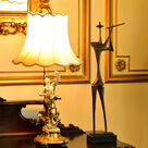 imagem do produto Escultura Flautista em Bronze 72cm EBZ539 Arte e Eleg�ncia Musical