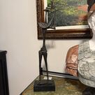 imagem do produto Escultura Flautista em Bronze 72cm EBZ539 Arte e Eleg�ncia Musical