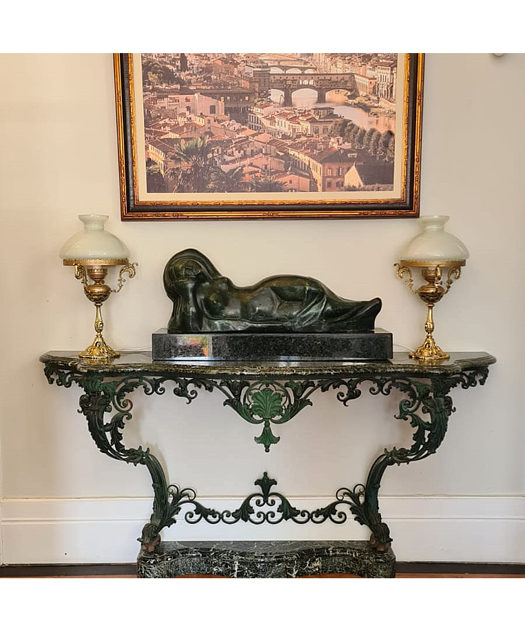 imagem do produto Escultura Guanabara 40cm X 90cm Bronze - EBZ528